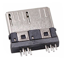 USB 3.0 Connector, 10 Position Male, Straddle / PCB Mount