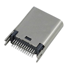 USB 3.1 Male Connector, Type C, Surface Mount, Shell & Contacts