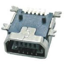 Mini USB - Right Angle - Surface Mount