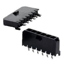 Power Connector; 3.00 mm Pitch; Vertical; Single Row; Thru Hole; Metal Snap Mounting Clip