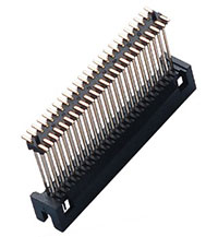 Shrouded Header, Box Header, 1.27mm Pitch, Surface Mount, Single Polarization, with Low Profile Base
