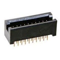 Shrouded Header , Box Header, 1.27mm Pitch, Straight, Single Polarization